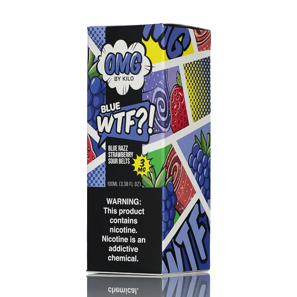 OMG E-Liquid - Blue WTF - 100ml - Image 3