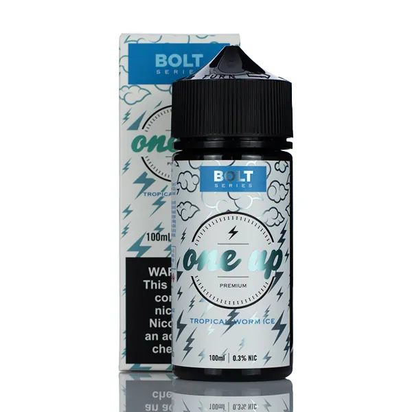 One Up Bolt Series E-liquids - Tropical Worm Ice - 100ml - Image 2