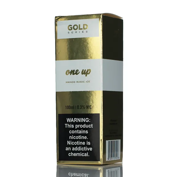 One Up Gold Series E-liquids - Mango Magic Ice - 100ml - Image 3