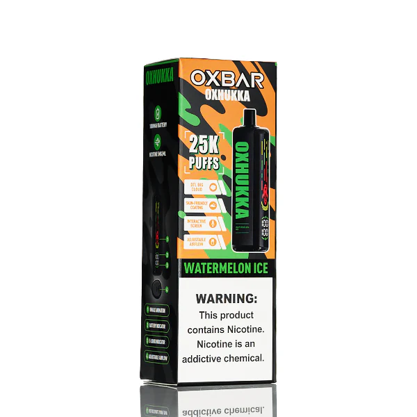 OXBAR OXHUKKA 25K 25000 Puffs Disposable E-Hookah - Image 3
