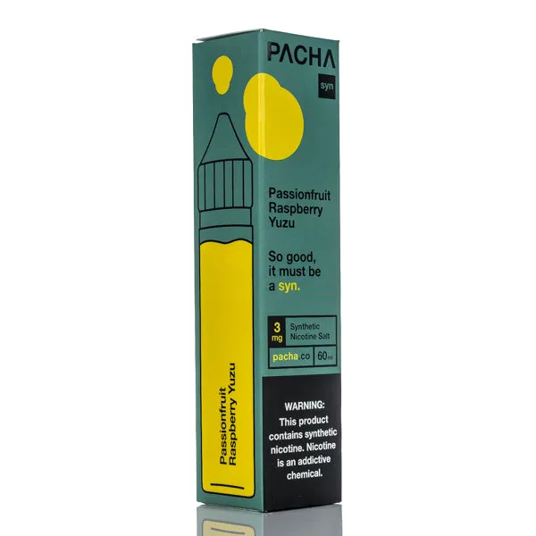 Pachamama Syn - Passion Fruit Raspberry Yuzu - 60ml - Image 3