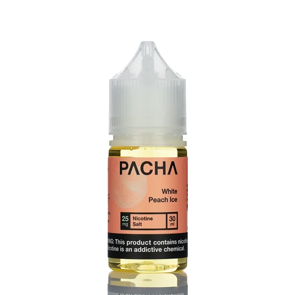 Pachamama Syn Salts - White Peach Ice - 30ml - Image 2