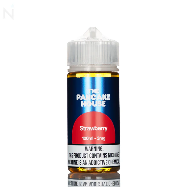 Pancake House E-Liquid - Strawberry - 100ml - Image 2