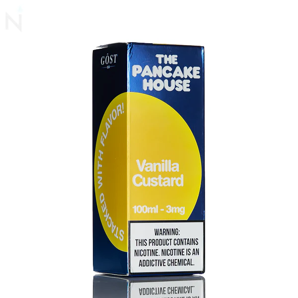 Pancake House E-Liquid - Vanilla Custard - 100ml - Image 3