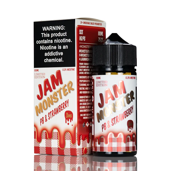 PB & Jam Monster - Strawberry - 100mL