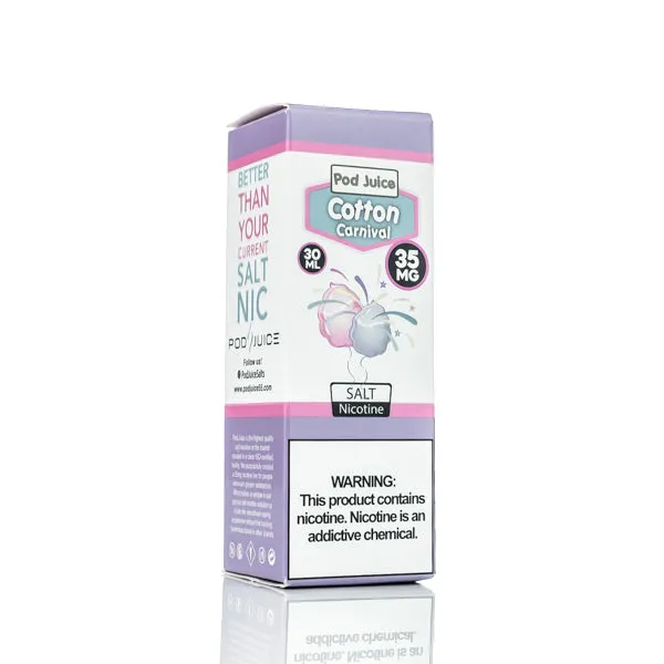 Pod Juice Salt - Cotton Clouds - 30ml - Image 3