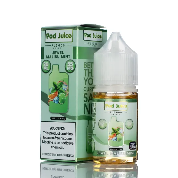 Pod Juice Salt PJ5000 - Jewel Malibu Mint - 30ml (DISCONTINUED)