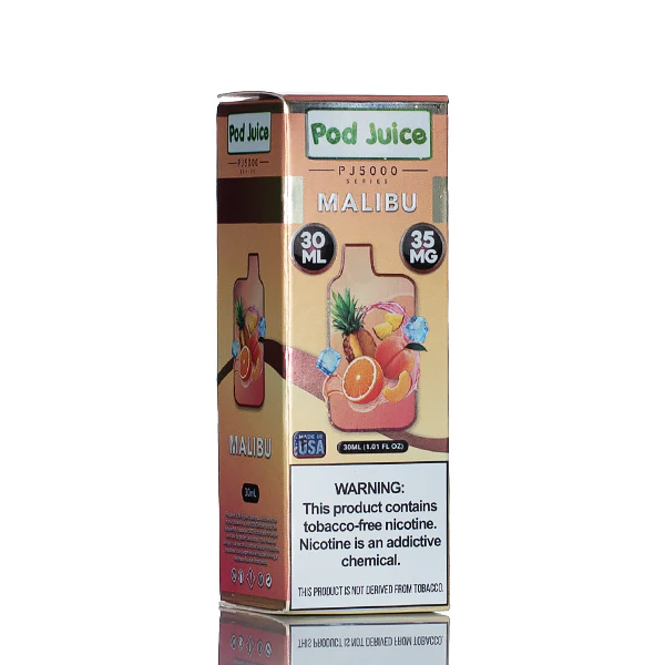 Pod Juice Salt PJ5000 - Malibu - 30ml - Image 3