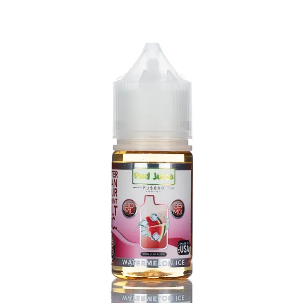 Pod Juice Salt PJ5000 - Watermelon Ice - 30ml - Image 2