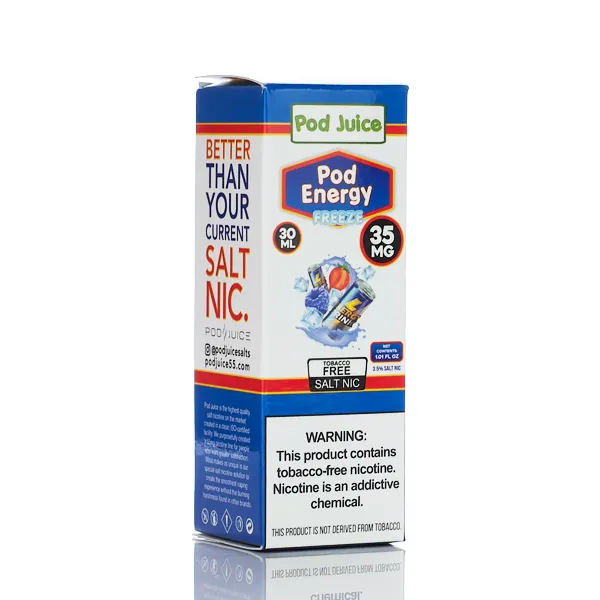 Pod Juice Salt - Pod Energy Freeze - 30ml (DISCONTINUED) - Image 3