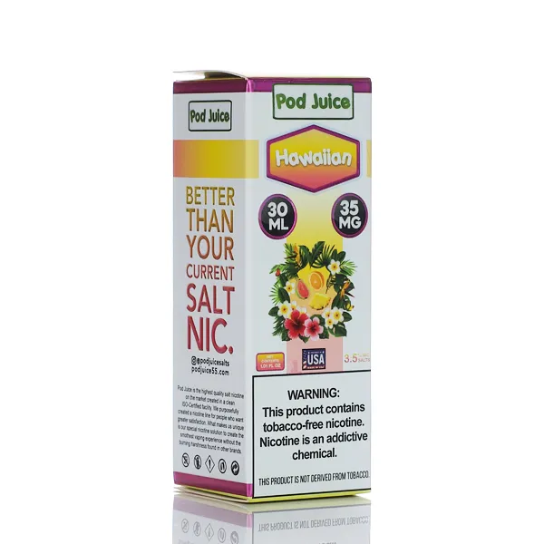 Pod Juice Smooth Salt - Hawaiian - 30ml - Image 3