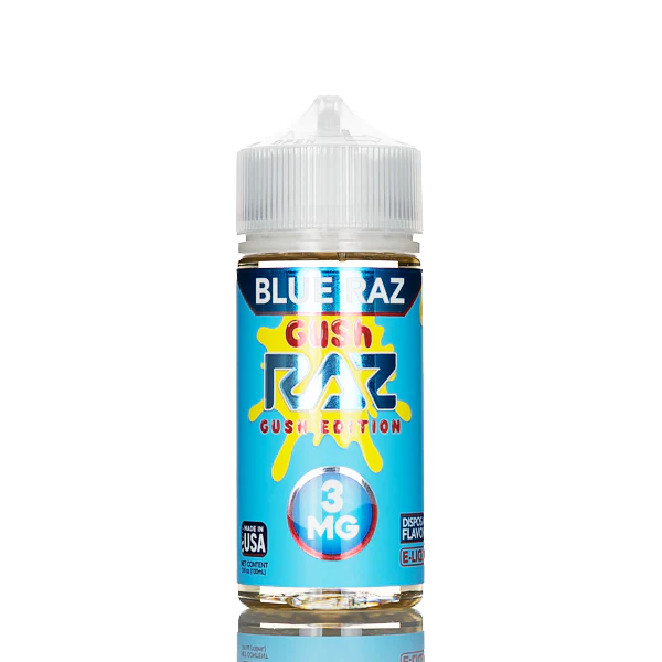 Pod Juice X RAZ E-Liquid - Blue Razz Gush - 100mL - Image 2