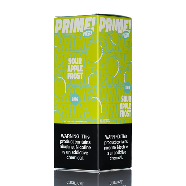 Prime E-Liquids - Sour Apple Frost - 100ml - Image 2