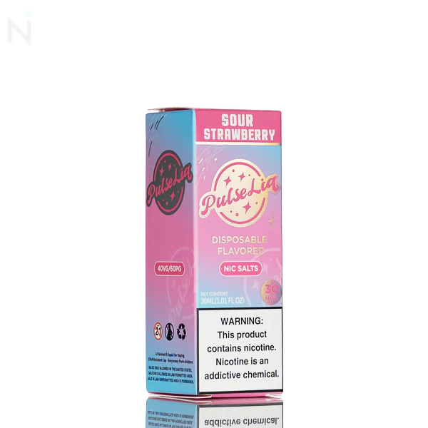 Pulse Liq Salt - Sour Strawberry - 30ml - Image 3