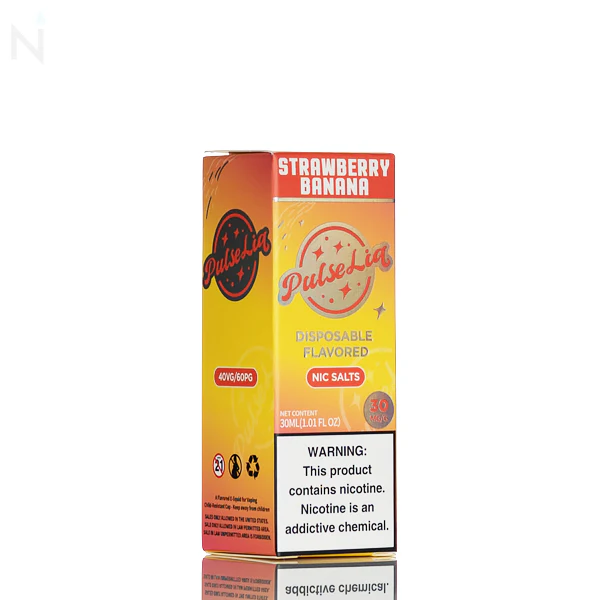 Pulse Liq Salt - Strawberry Banana - 30ml - Image 3