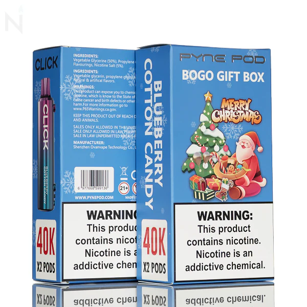 Pyne Pod Click 40K Disposable Pod Holiday Edition - 5% - 2 Pack - Image 11