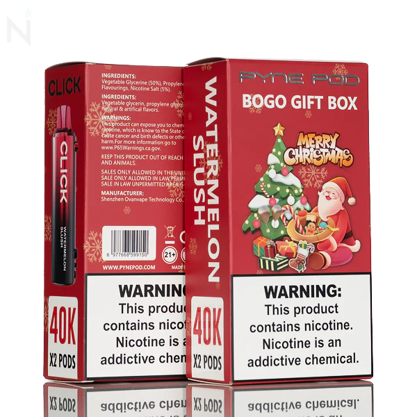 Pyne Pod Click 40K Disposable Pod Holiday Edition - 5% - 2 Pack - Image 3