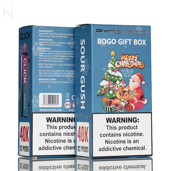 Pyne Pod Click 40K Disposable Pod Holiday Edition - 5% - 2 Pack - Image 6