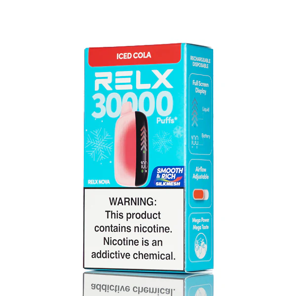 Relx Nova 30K 30000 Puffs Disposable Vape - 3% Nic - Image 6