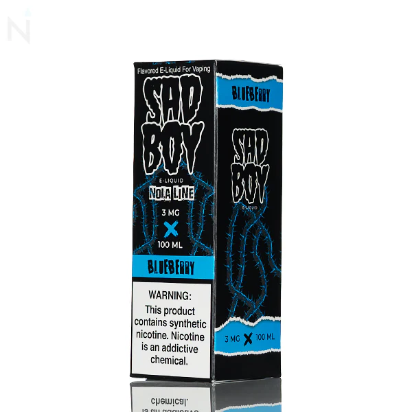Sadboy E-Liquid - Nola Series - Blueberry  - 100mL - Image 3