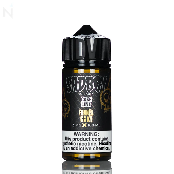 Sadboy E-Liquid - Funnel Cake - 100ml - Image 2