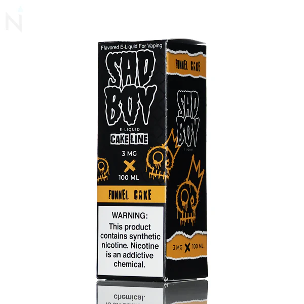 Sadboy E-Liquid - Funnel Cake - 100ml - Image 3