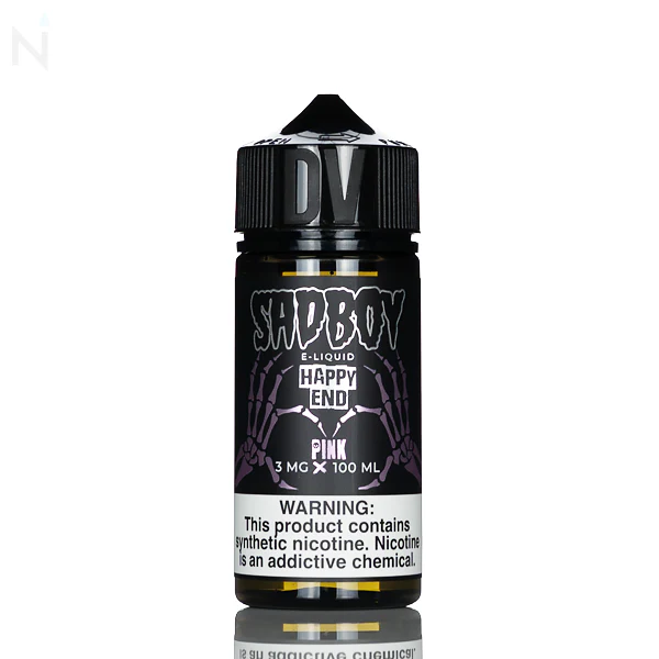 Sadboy E-Liquid - Happy End Pink - 100ml - Image 2