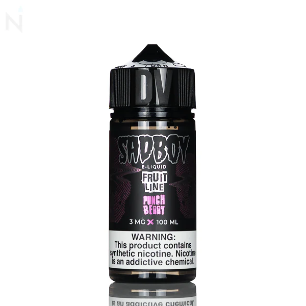 Sadboy E-Liquid - Punch Berry - 100ml - Image 2