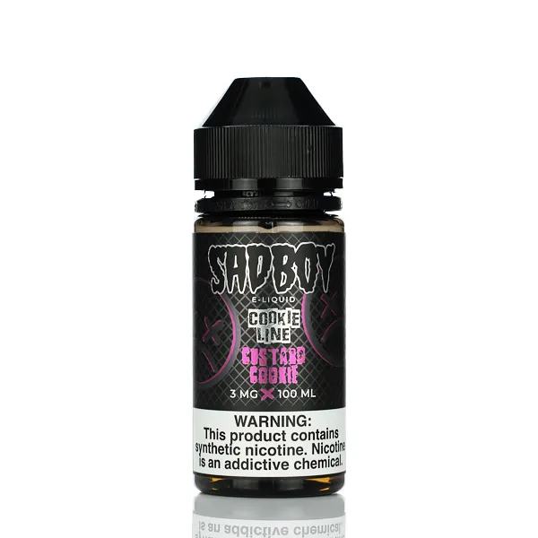 Sadboy TFN E-liquid - Custard Cookie - 100ml - Image 2