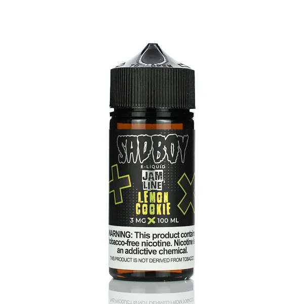 Sadboy TFN E-liquid - Lemon Cookie Jam - 100ml - Image 2