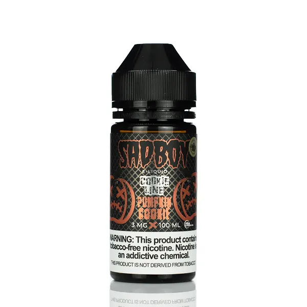 Sadboy TFN E-liquid - Pumpkin Cookie - 100ml - Image 2
