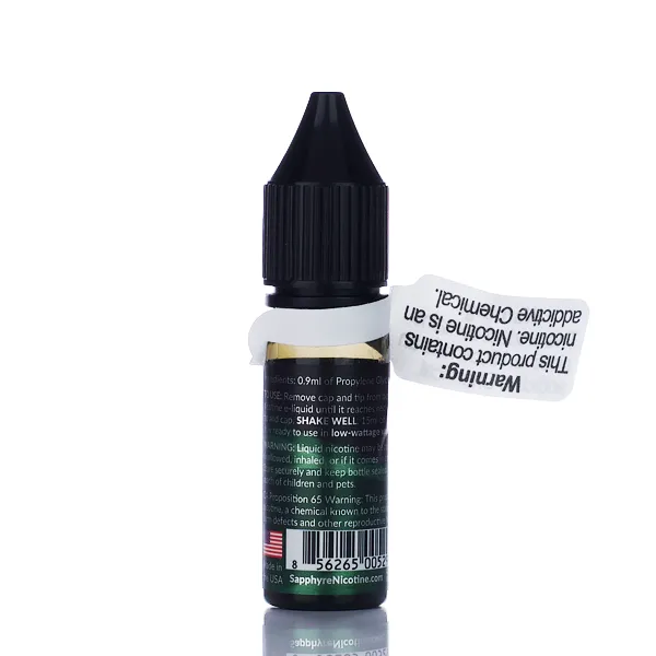 Sapphyre Salt Nic Shot - Nicotine Additive (DISCONTINUED) - Image 3