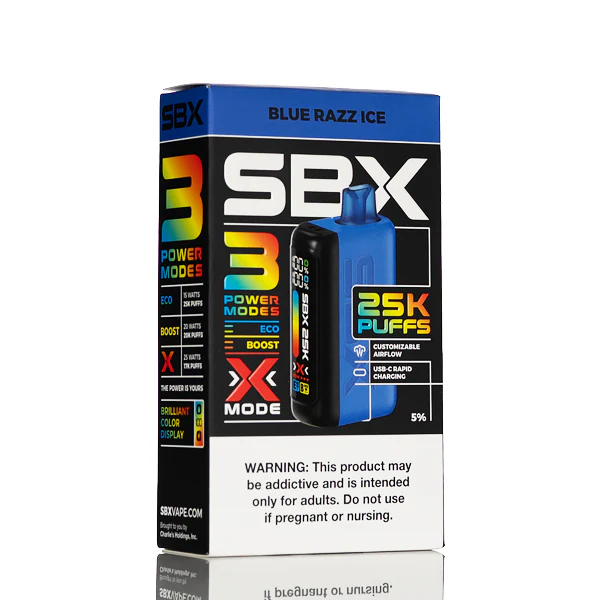 SBX 25K 25000 Puffs Disposable Vape - 20mL - Image 3