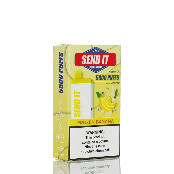 Send It 5000 Puffs Rechargeable Disposable Vape - 12ML (DISCONTINUED) - Image 8