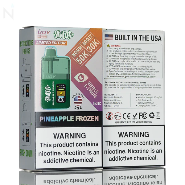 Skwezed x iJOY XP50K Puffs Limited Edition Disposable Vape - 20mL - Image 3