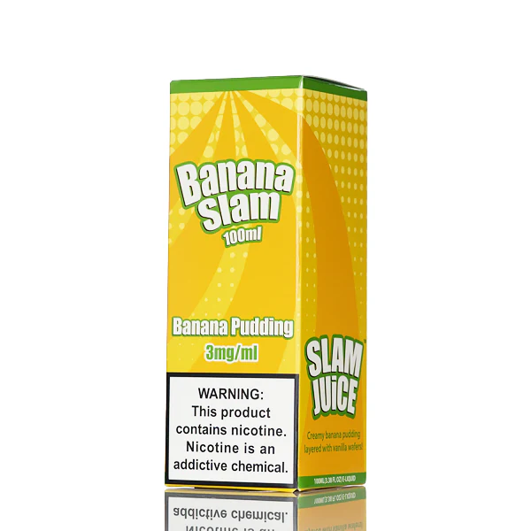 Slam Juice E-Liquid - Banana Slam - 100ml - Image 4