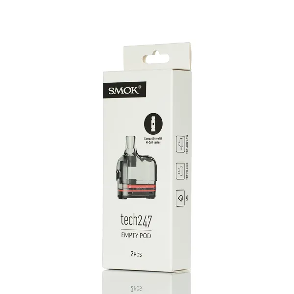 SMOK 247 Empty Replacement Pods - Pack of 2 - Image 5