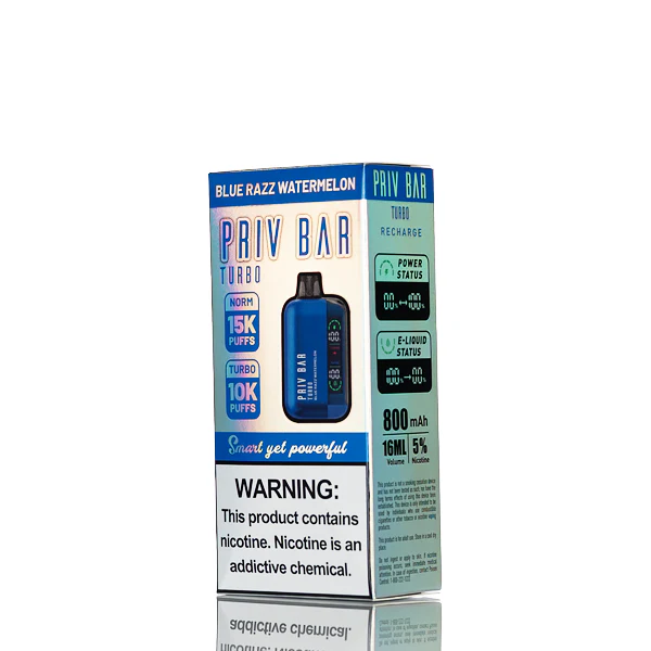 SMOK Priv Bar Turbo 15K 15000 Puffs Disposable Vape - 16mL - Image 3