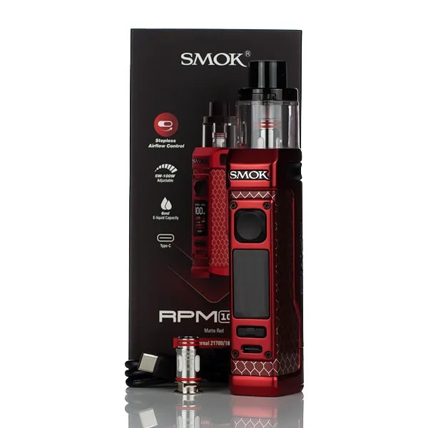 SMOK RPM 100 100W Pod Mod Kit - External Battery - Image 21