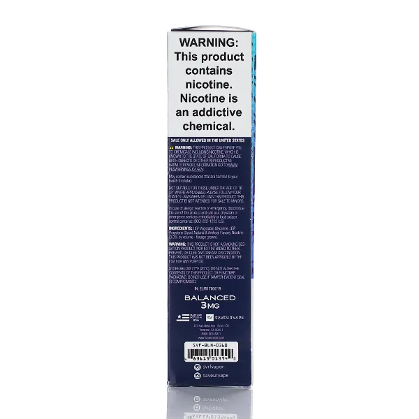 SVRF E-Liquid - Balanced - 60ml - Image 4
