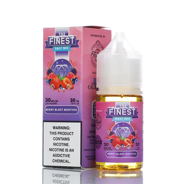 The Finest E-Liquid - Salt Nic Series - Berry Blast Menthol - 30ml (DISCONTINUED)