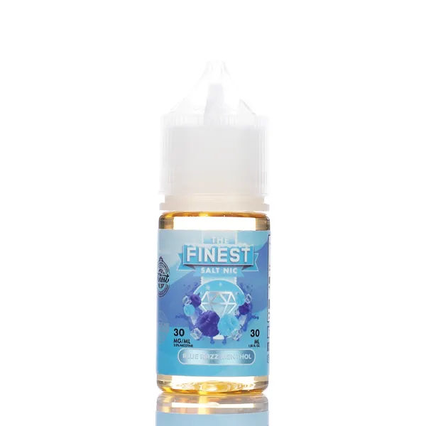 The Finest E-Liquid - Salt Nic Series - Blue Razz Menthol - 30ml (DISCONTINUED) - Image 2