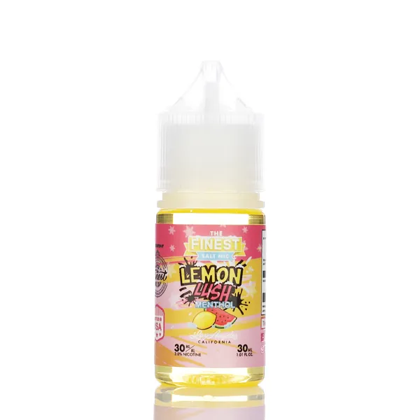 The Finest E-Liquid - Salt Nic Series - Lemon Lush Menthol - 30ml (DISCONTINUED) - Image 2