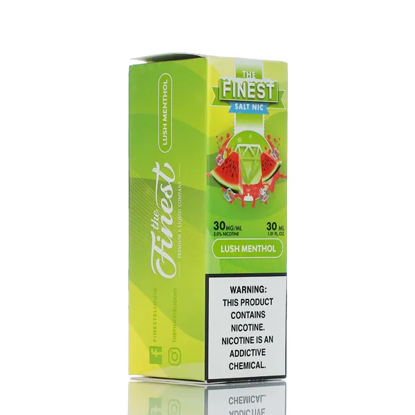 The Finest E-Liquid - Salt Nic Series - Lush Menthol - 30ml (DISCONTINUED) - Image 2