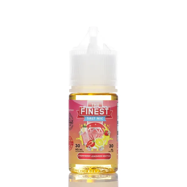 The Finest E-Liquid - Salt Nic Series - Strawberry Lemonade Menthol - 30ml (DISCONTINUED) - Image 2