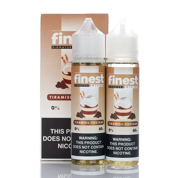 The Finest E-Liquid Signature Edition - No Nicotine Vape Juice - 120ml (DISCONTINUED) - Image 5
