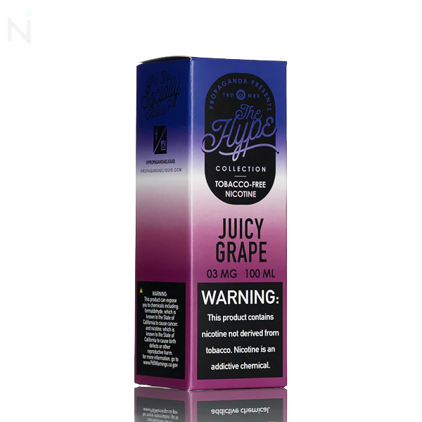 The HYPE by Propaganda E-Liquid - Juicy Grape - 100mL - Image 3