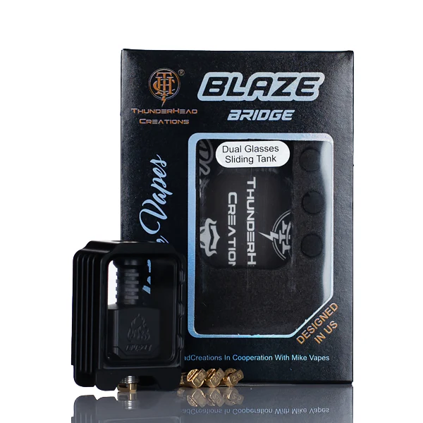 Thunderhead Creations x Mike Vapes Blaze Boro Tank & Bridge w/ Dual Sliding Glass - Image 4