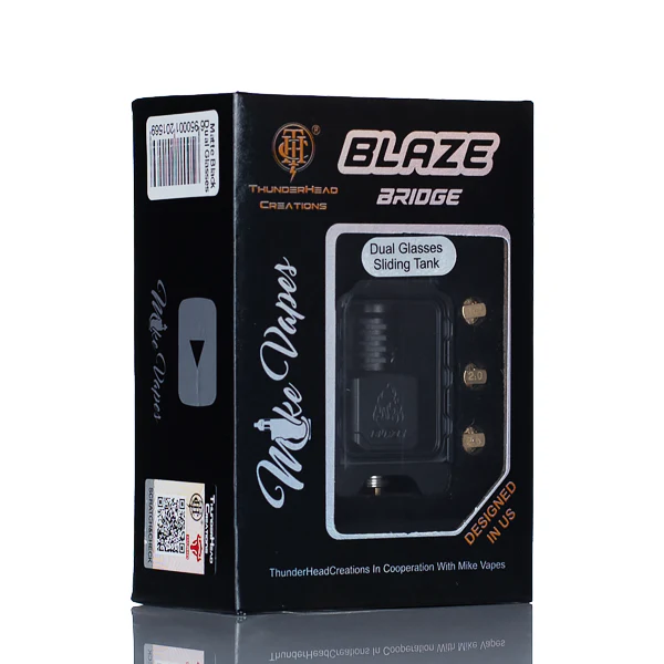 Thunderhead Creations x Mike Vapes Blaze Boro Tank & Bridge w/ Dual Sliding Glass - Image 5