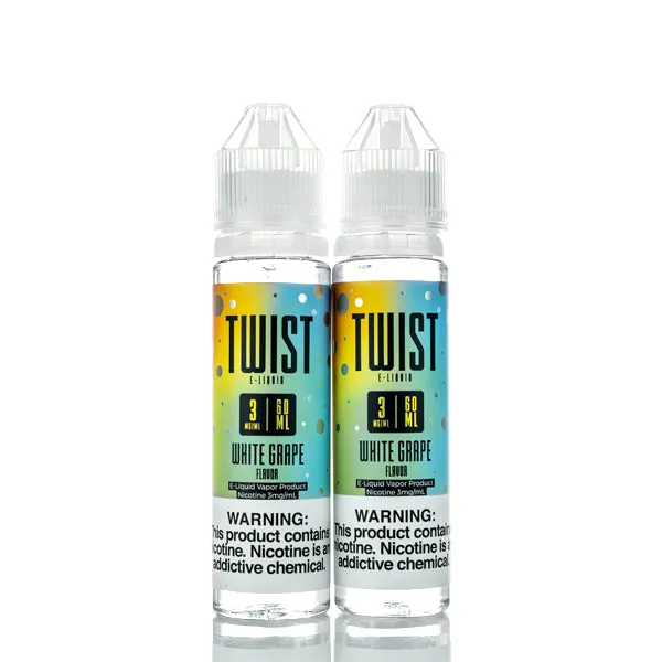 Twist E-Liquids - White Grape - 120ml - Image 3